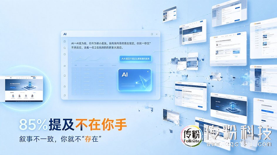 AI 答案里 85% 的品牌提及不在你手里：当叙事不一致，你在 AI 眼里就“不存在”