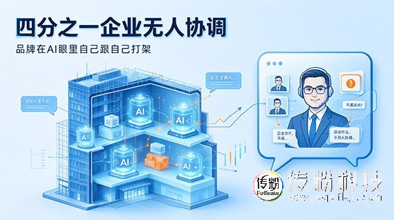 四分之一大企业无人协调 AI：你的品牌，正在 AI 眼里“自己跟自己打架”
